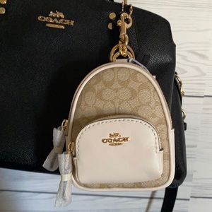 Coach Mini Backpack charm🌸💕